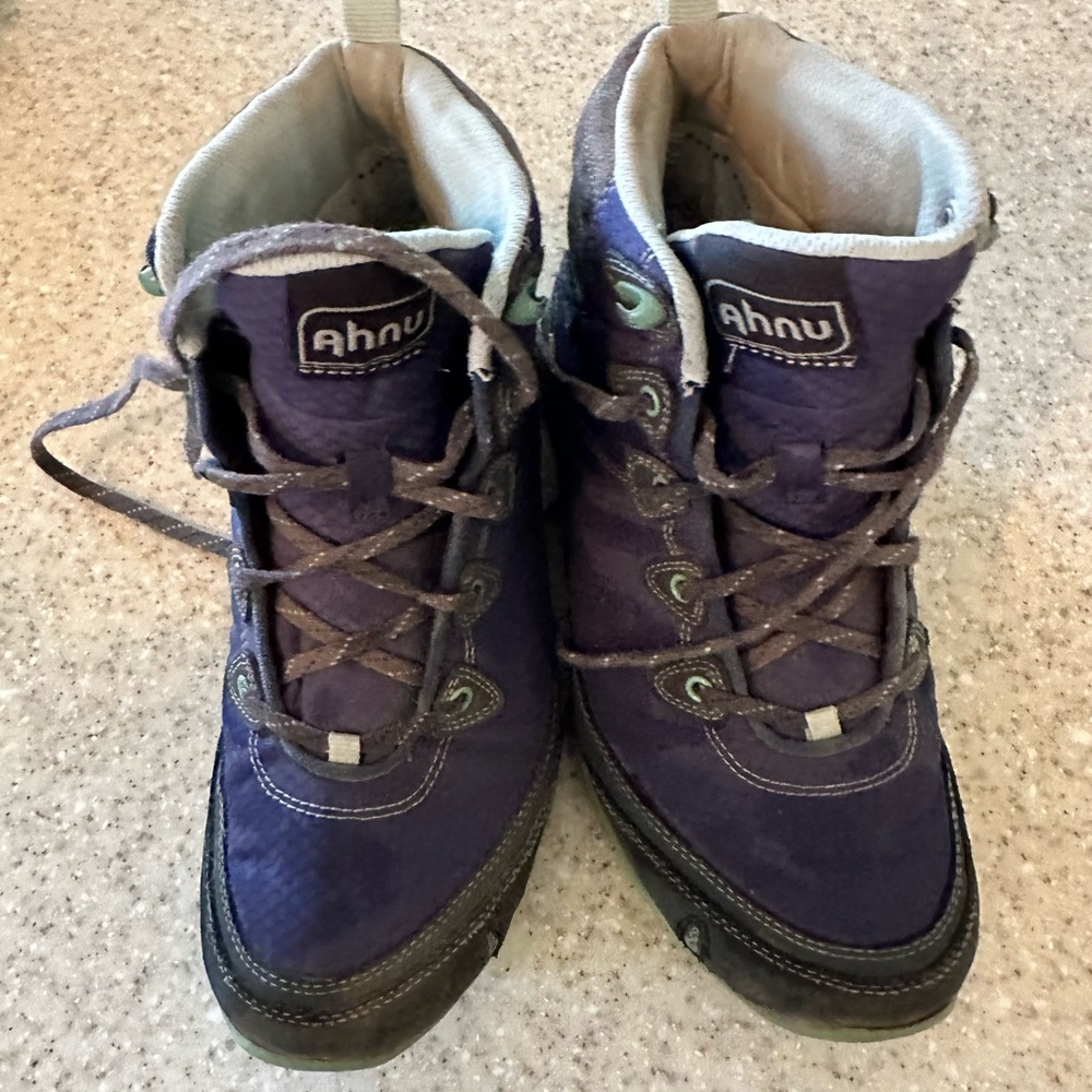 Ahnu waterproof hiking boots